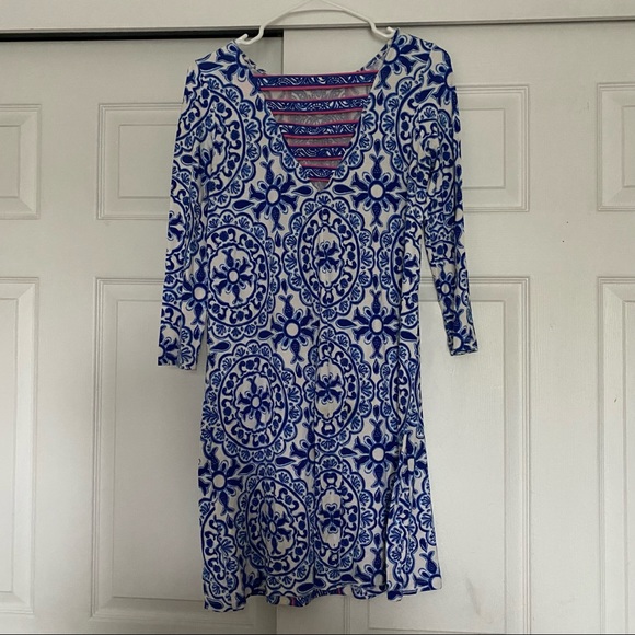 Lilly Pulitzer Ophelia Swing Dress /Pooling Around - Picture 3 of 5